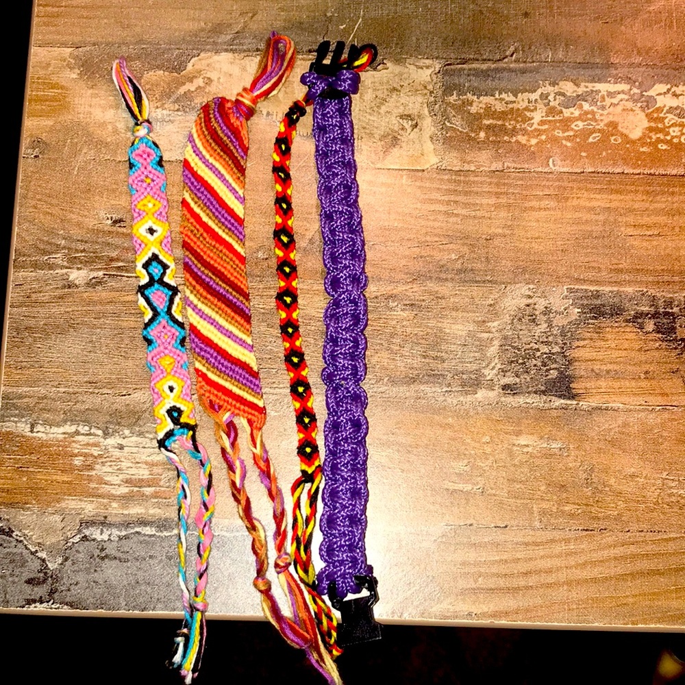 Homemade bracelets